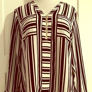 Express Portofino shirt L black & white